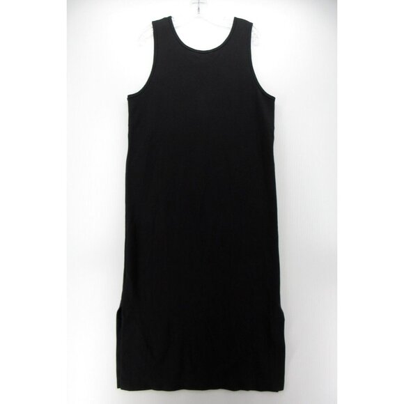 VINTAGE Woolrich Dress Medium Pullover Tank Cottage Midi Stretch - Picture 5 of 9